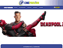 Tablet Screenshot of cinepavilion.cl